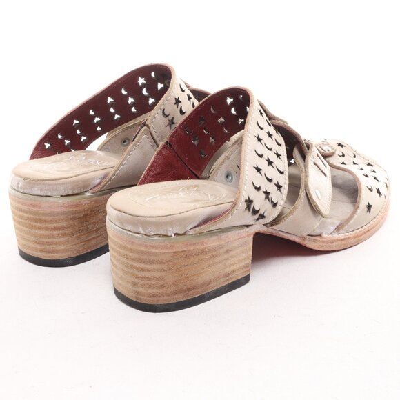 Freebird by Steven MOON STAR Mule Open Toe Sandal Women 10 - Picture 7 of 16